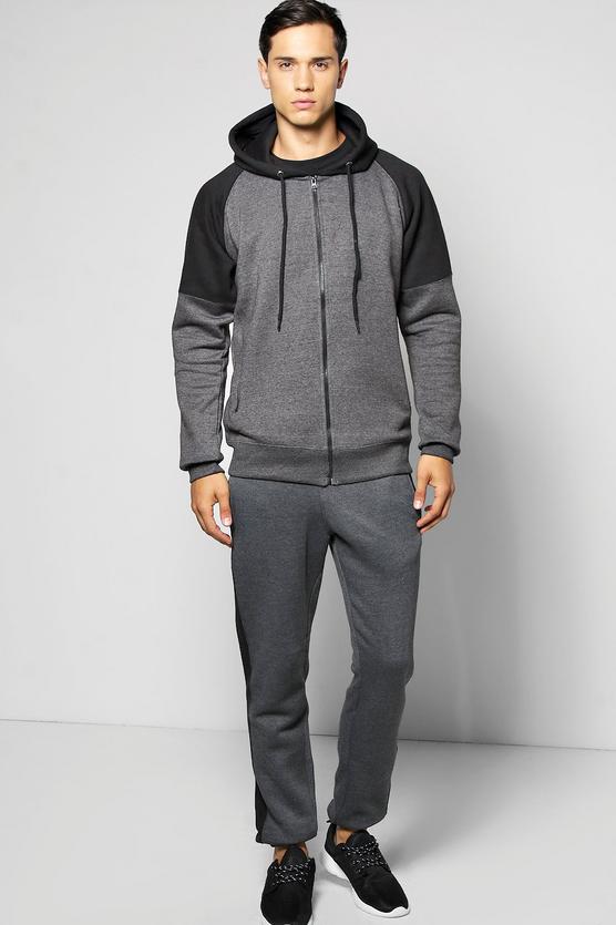 Raglan Hooded Tracksuit